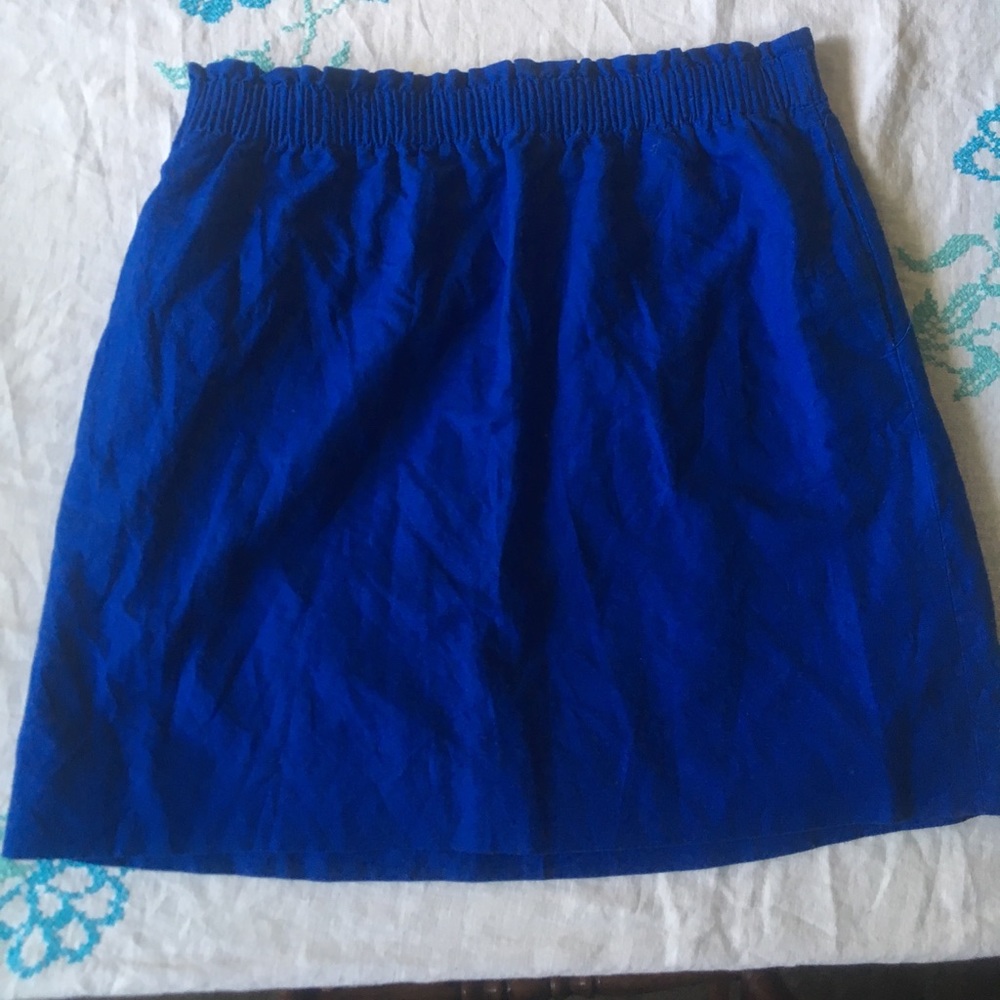 JCrew Blue Skirt